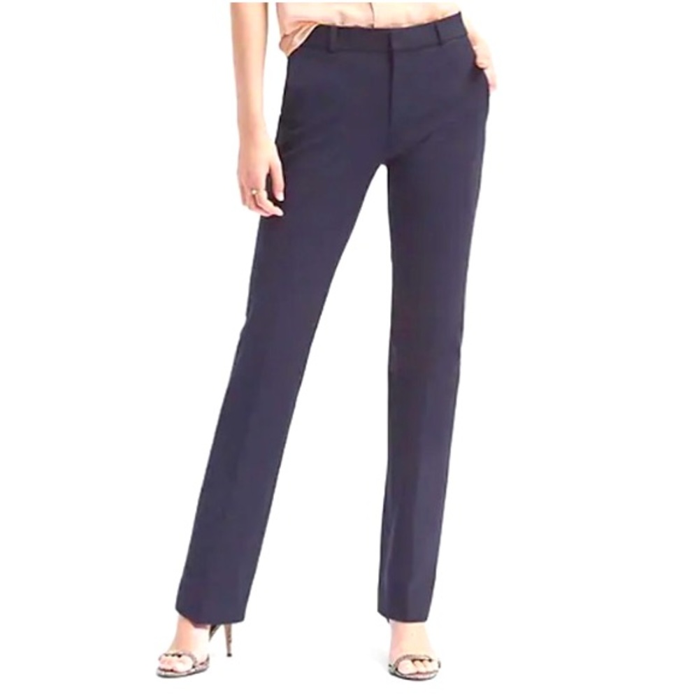 Banana Republic Logan pant, Navy, Size 10